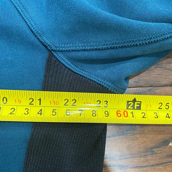 Lululemon Mens Athletic Performance Green Full Zip Long Sleeve Hoodie Size Large - Picture 7 of 8